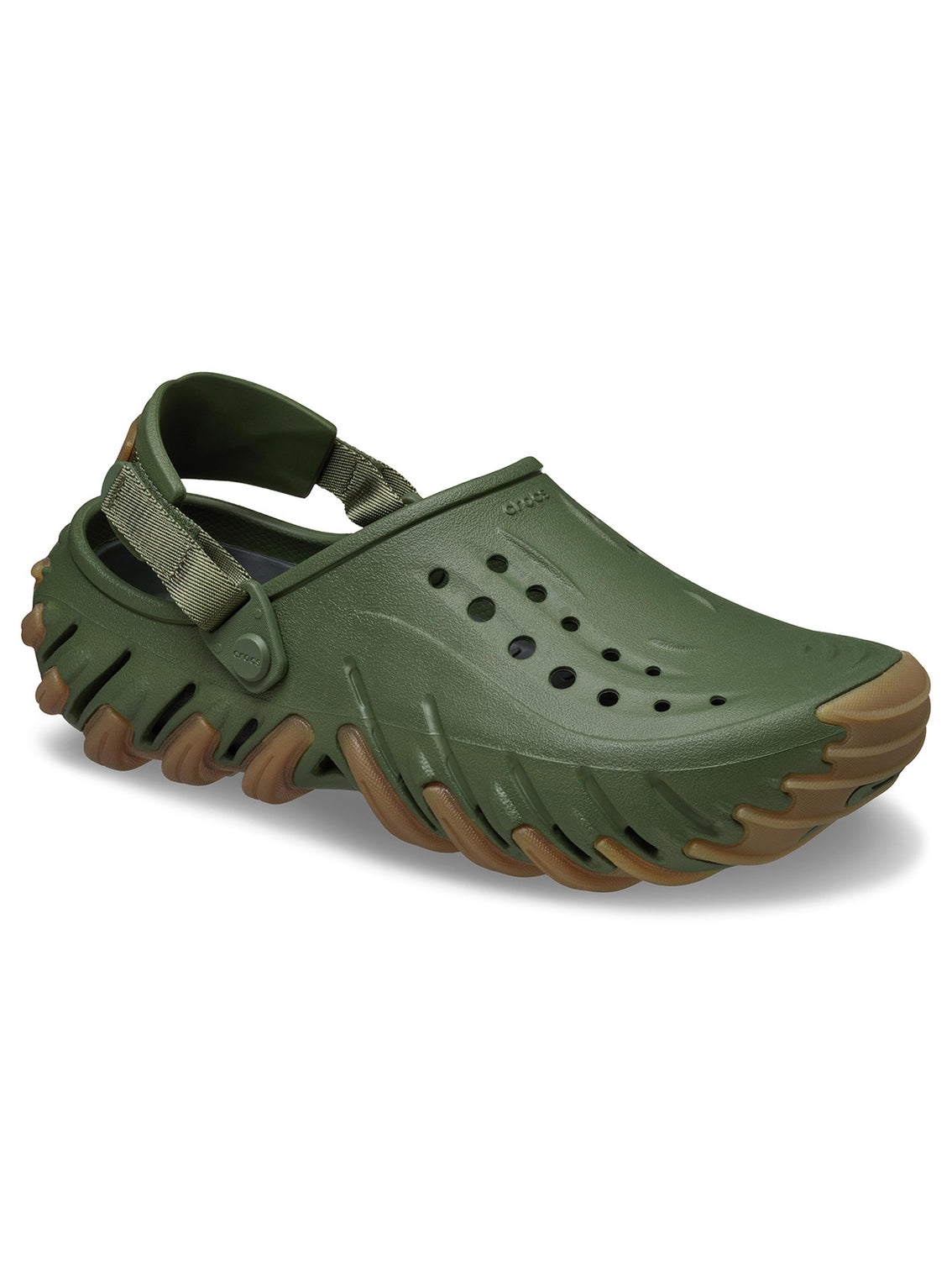 Zueco Unisex Echo Clog RO Gum Verde Crocs