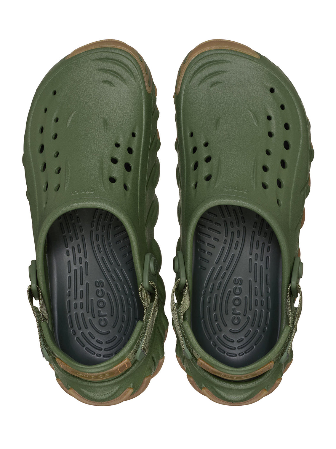 Zueco Unisex Echo Clog RO Gum Verde Crocs