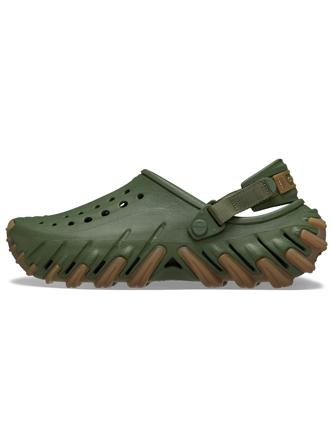 Zueco Unisex Echo Clog RO Gum Verde Crocs