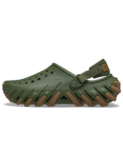 Zueco Unisex Echo Clog RO Gum Verde Crocs