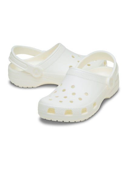 Zueco Niños Grandes Classic Clog Verde Fluorescente Crocs