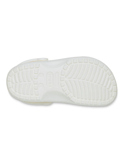Zueco Niños Grandes Classic Clog Verde Fluorescente Crocs
