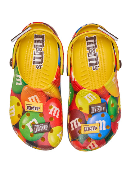 Zueco Unisex Classic Clog M&Ms Multicolor Crocs