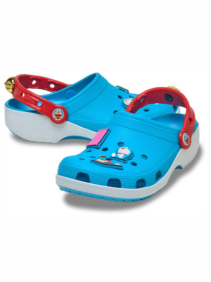 Zueco Unisex Classic Clog Doraemon Multicolor Crocs