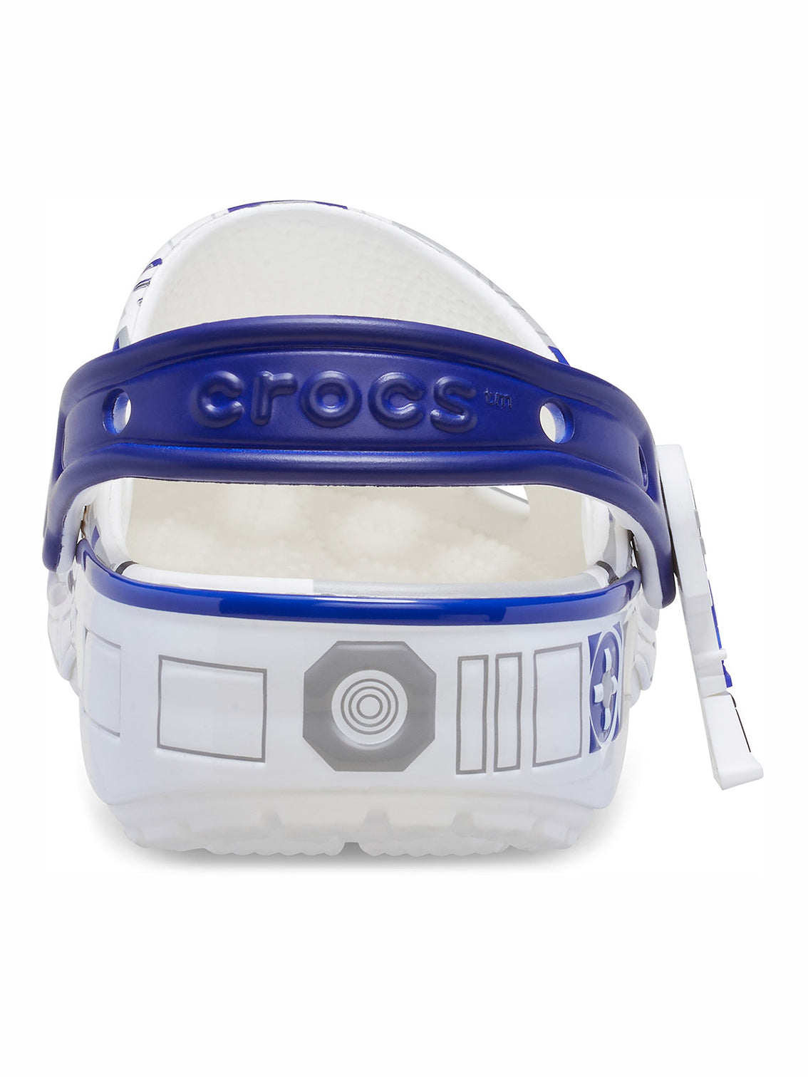 Zueco Niños Grandes R2D2 Star Wars Blanco Crocs