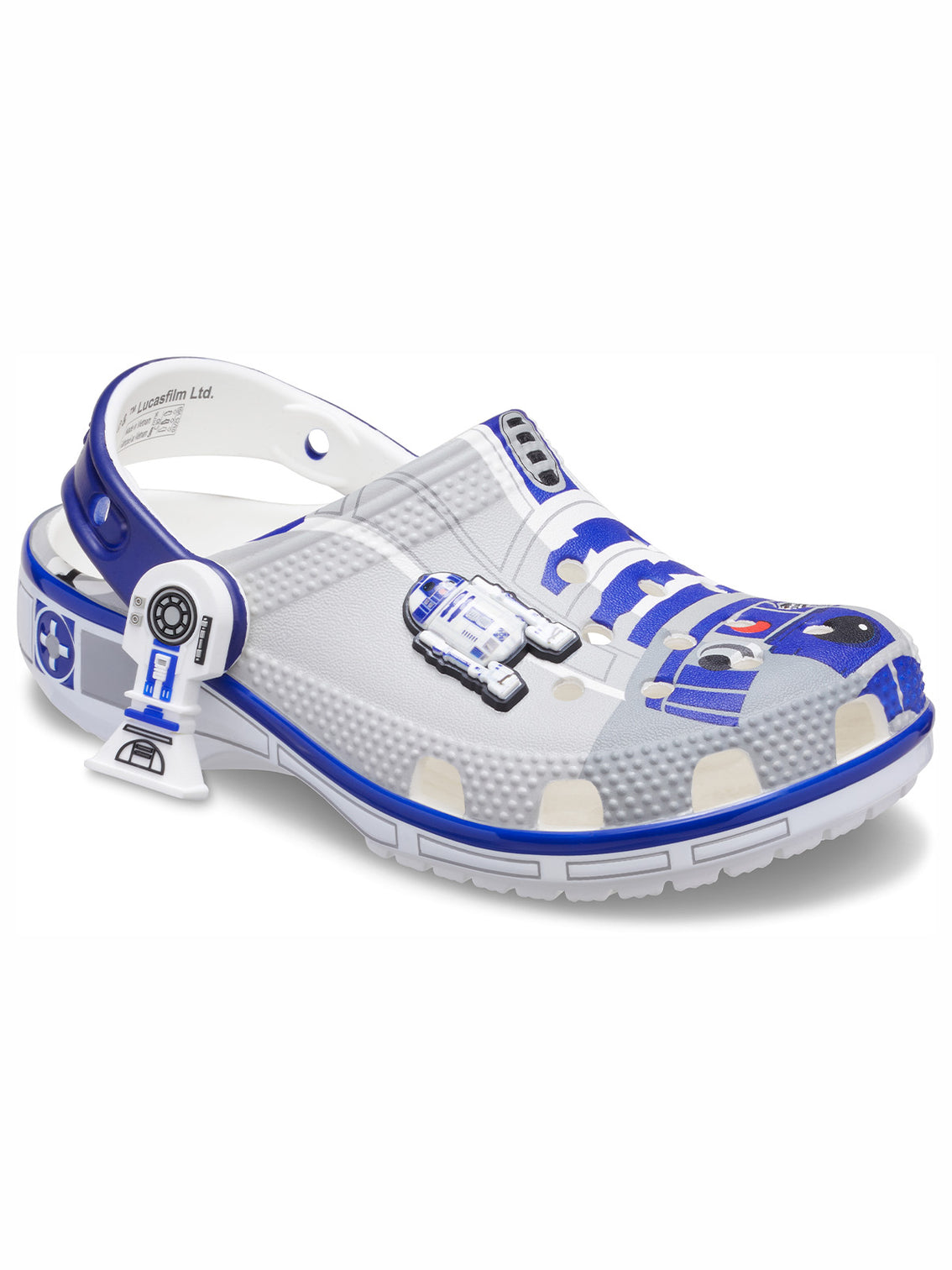 Zueco Niños Pequeños R2D2 Star Wars Blanco Crocs