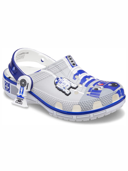Zueco Niños Pequeños R2D2 Star Wars Blanco Crocs