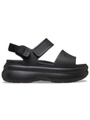 Sandalia Plataforma Mujer Soho Strap Negro Crocs