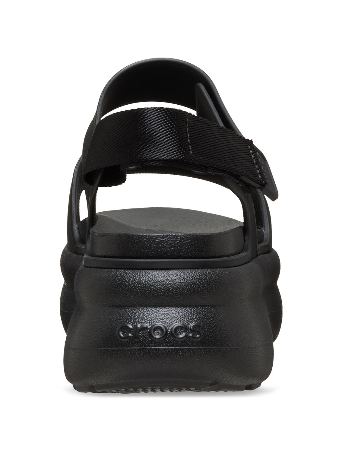 Sandalia Plataforma Mujer Soho Strap Negro Crocs