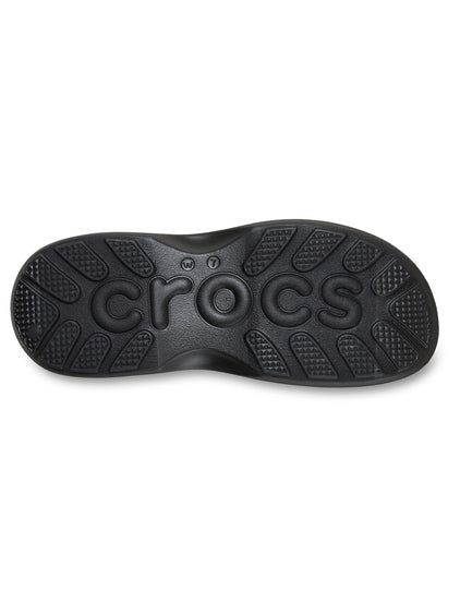 Sandalia Plataforma Mujer Soho Strap Negro Crocs