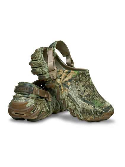 Zueco Unisex Echo Clog RO RealTree APX Verde Crocs