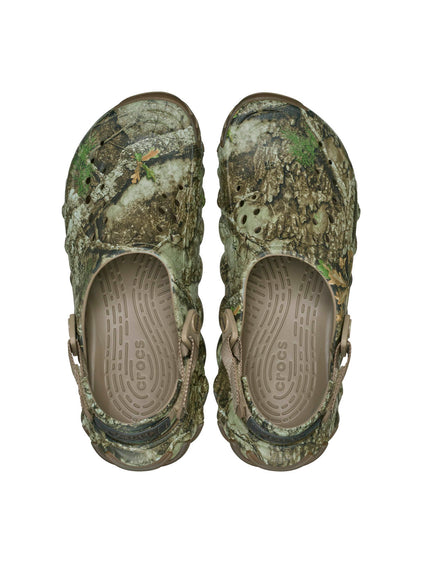 Zueco Unisex Echo Clog RO RealTree APX Verde Crocs
