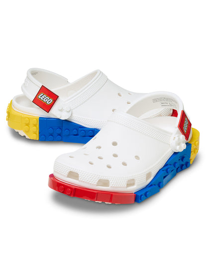 Zueco Unisex Lego Creativity Clog Blanco Crocs