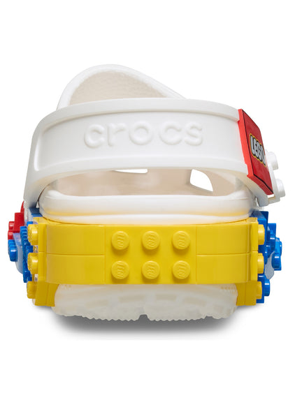 Zueco Unisex Lego Creativity Clog Blanco Crocs