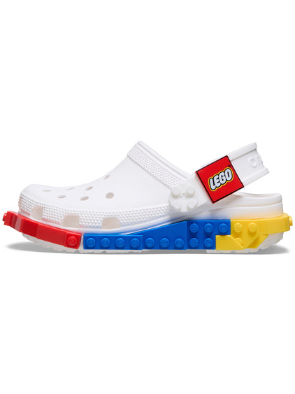 Zueco Niños Grandes Lego Creativity Clog Blanco Crocs