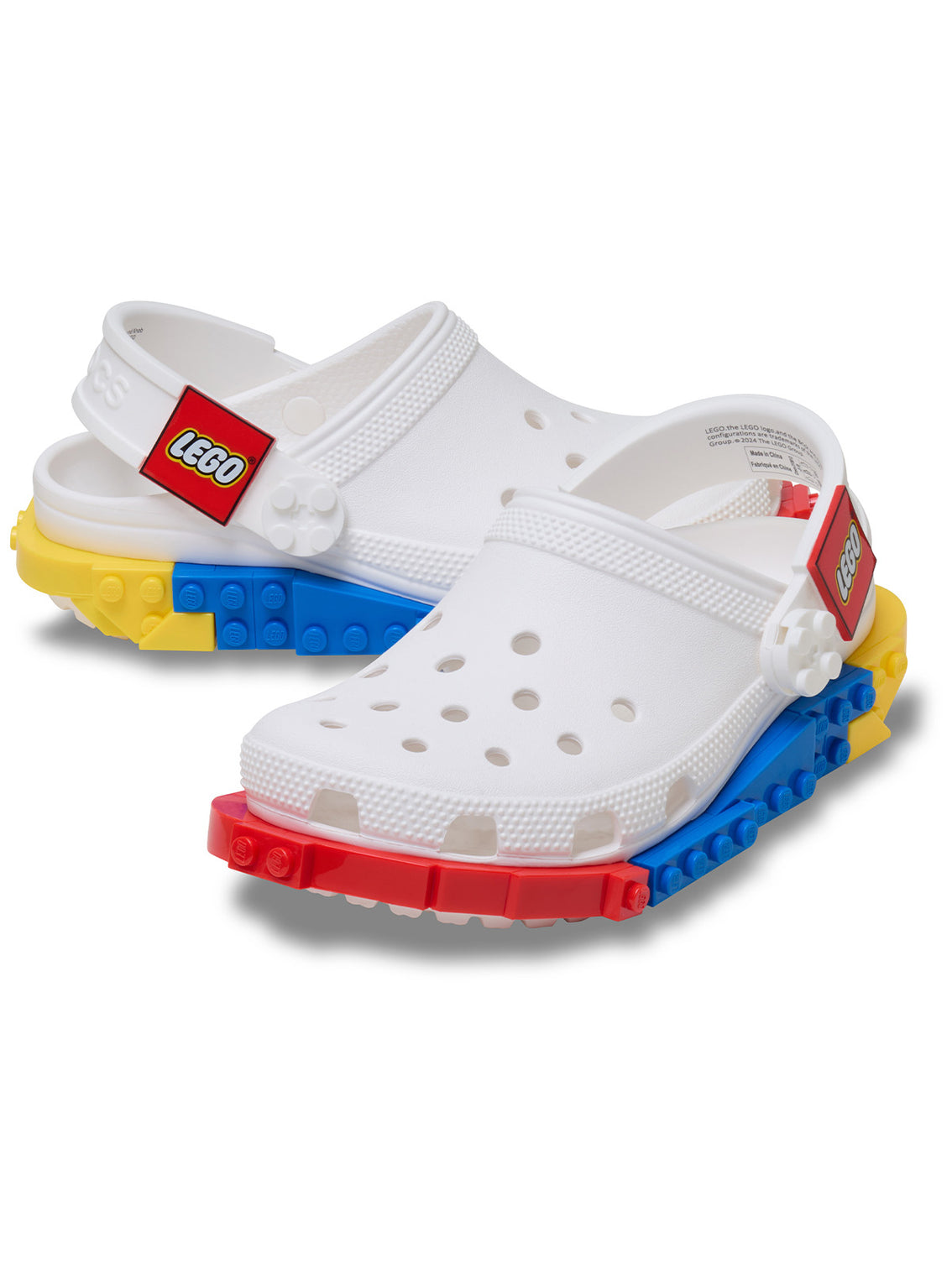 Zueco Niños Grandes Lego Creativity Clog Blanco Crocs