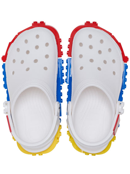 Zueco Niños Grandes Lego Creativity Clog Blanco Crocs