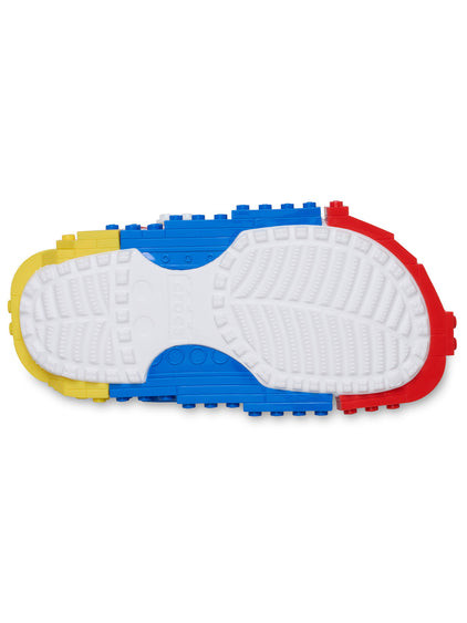 Zueco Niños Grandes Lego Creativity Clog Blanco Crocs
