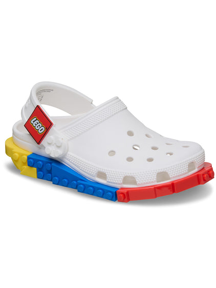 Zueco Niños Grandes Lego Creativity Clog Blanco Crocs