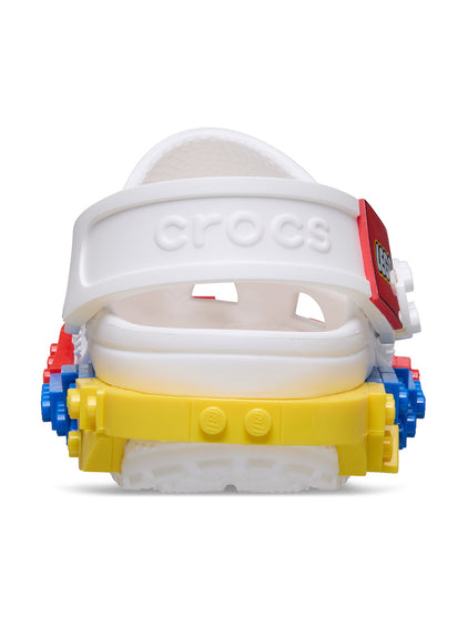 Zueco Niños Grandes Lego Creativity Clog Blanco Crocs