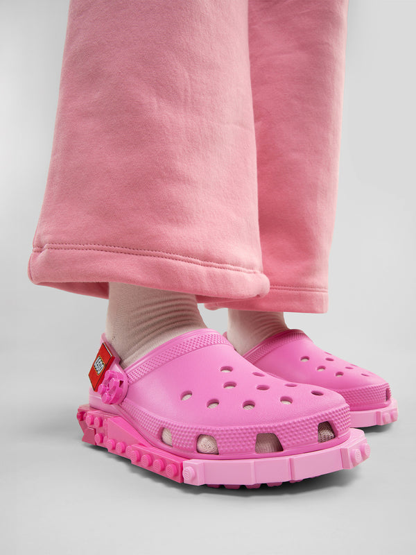 Zueco Niños Grandes Lego Creativity Clog Rosa Crocs