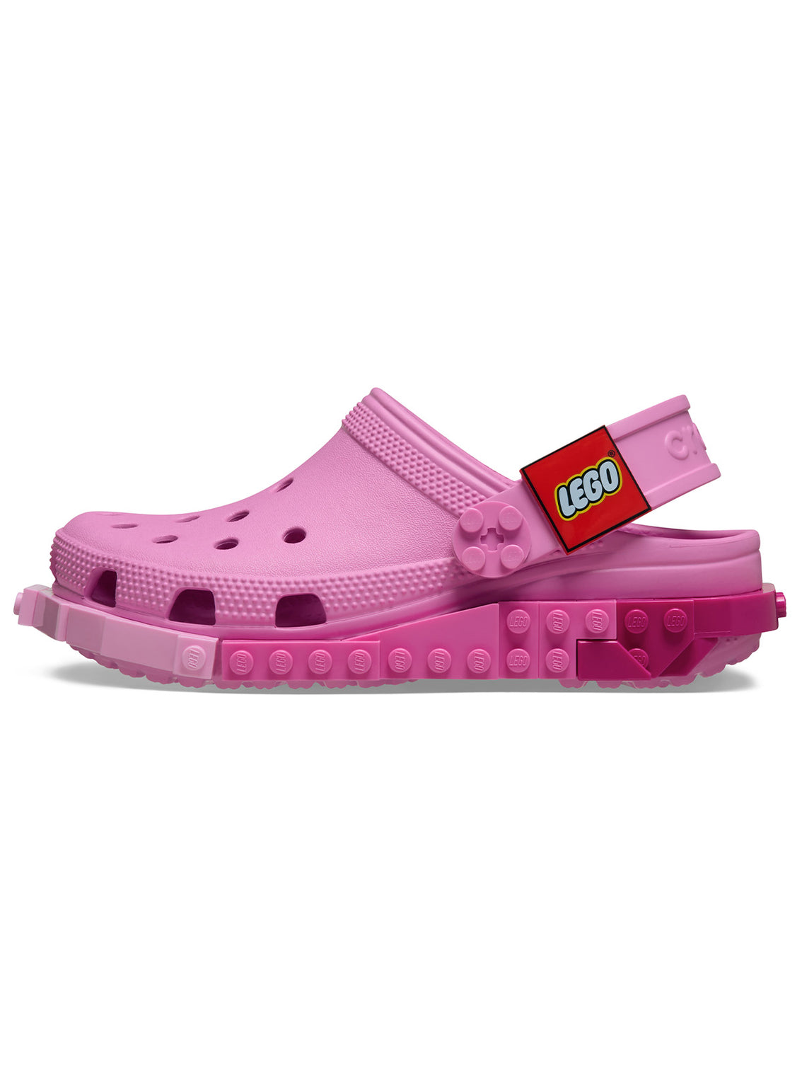 Zueco Niños Grandes Lego Creativity Clog Rosa Crocs