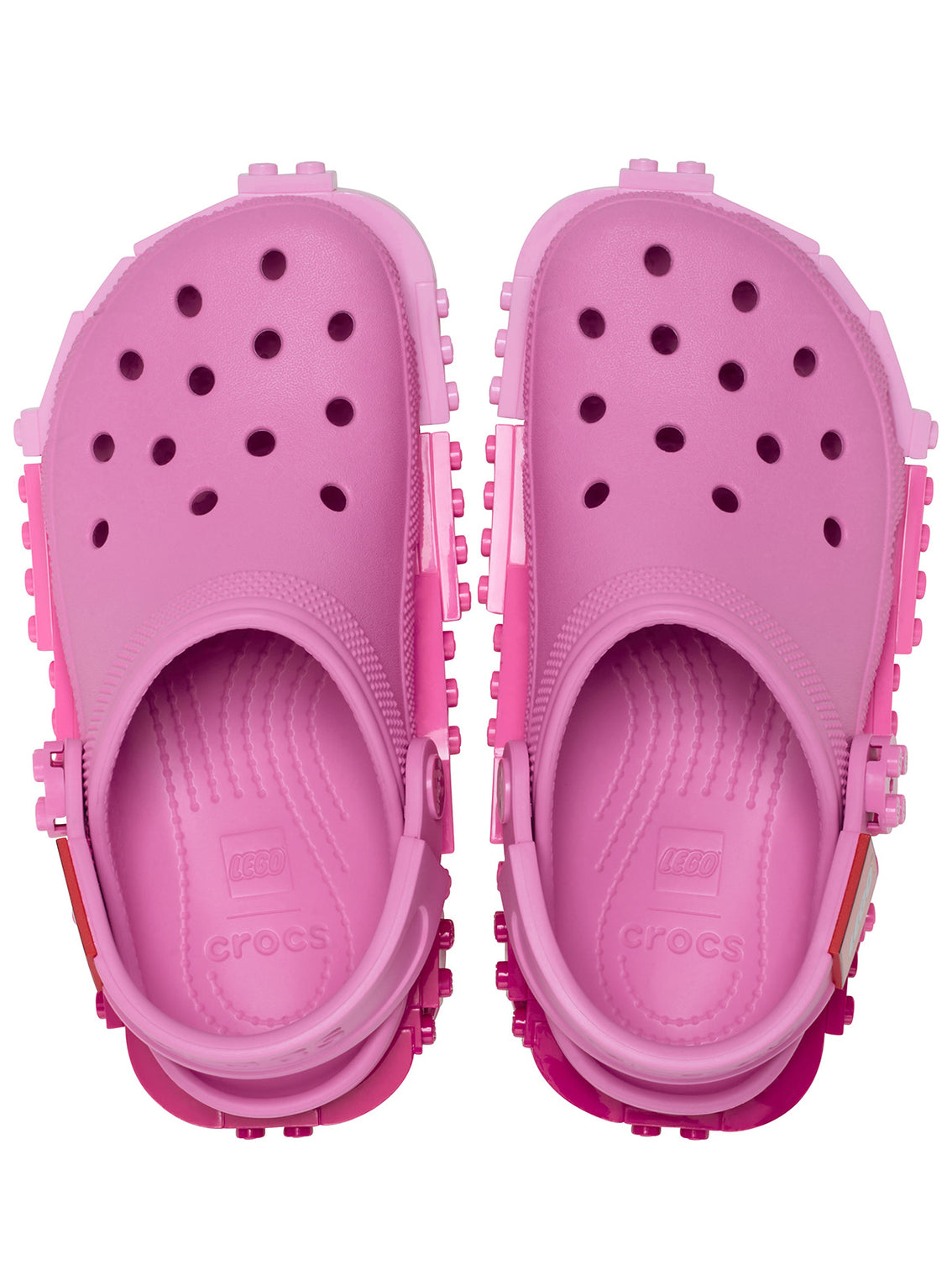 Zueco Niños Grandes Lego Creativity Clog Rosa Crocs