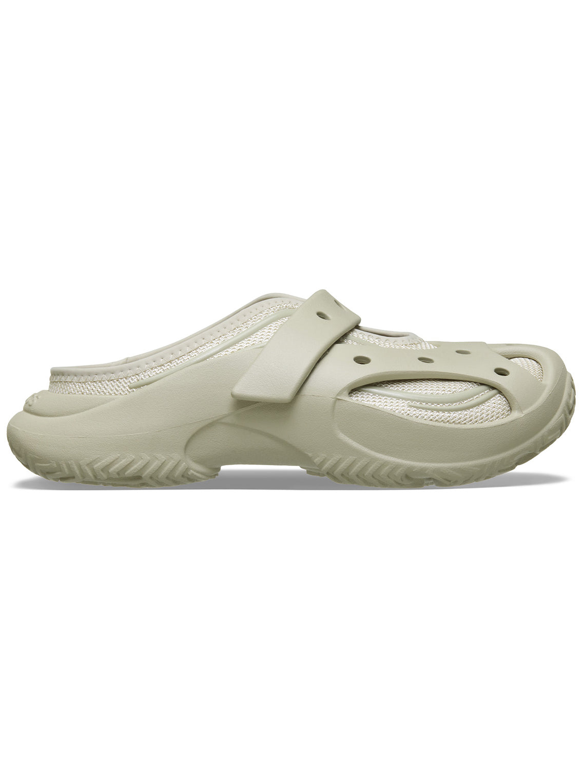 Zueco Mujer Caged Mule Beige Crocs