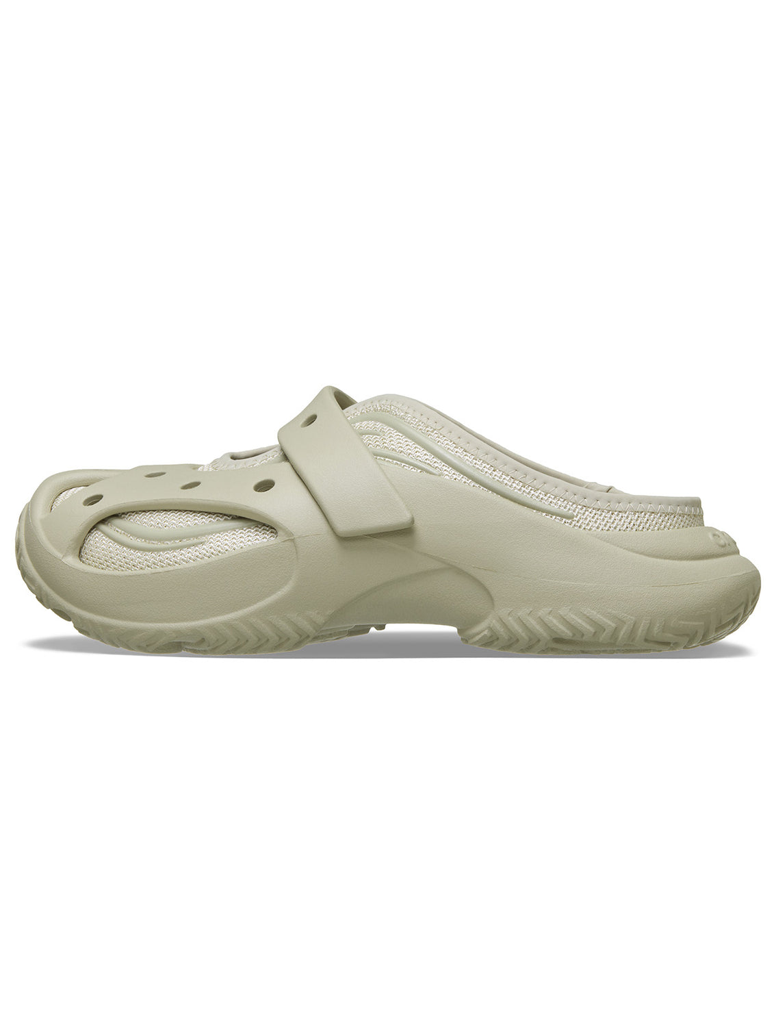 Zueco Mujer Caged Mule Beige Crocs