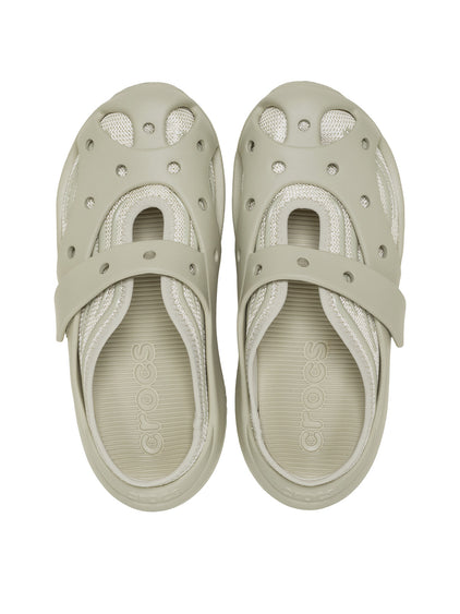 Zueco Mujer Caged Mule Beige Crocs