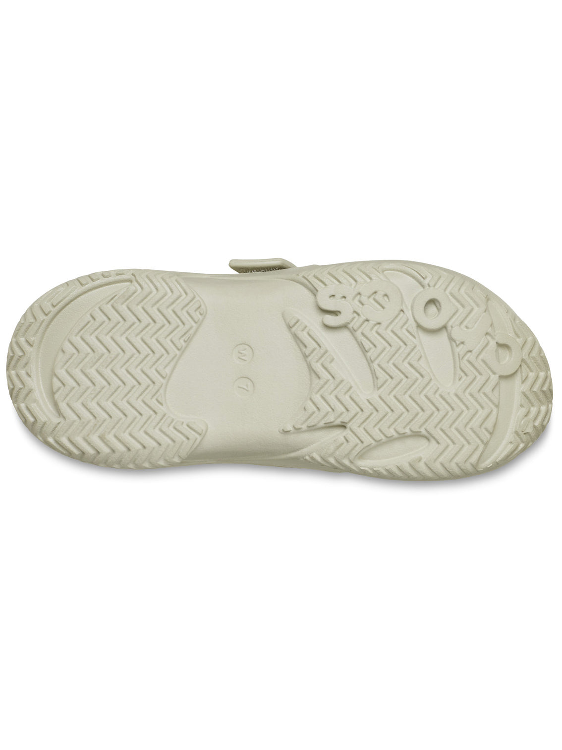 Zueco Mujer Caged Mule Beige Crocs