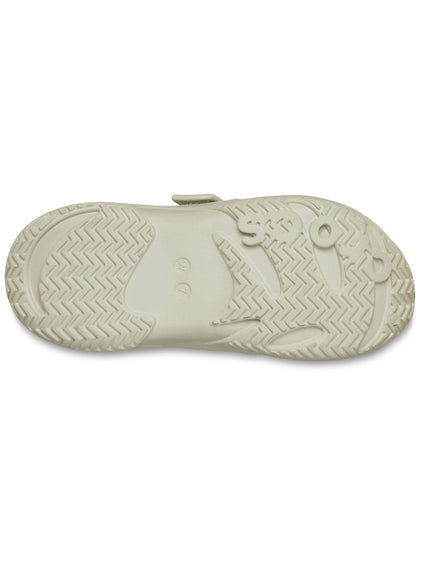 Zueco Mujer Caged Mule Beige Crocs