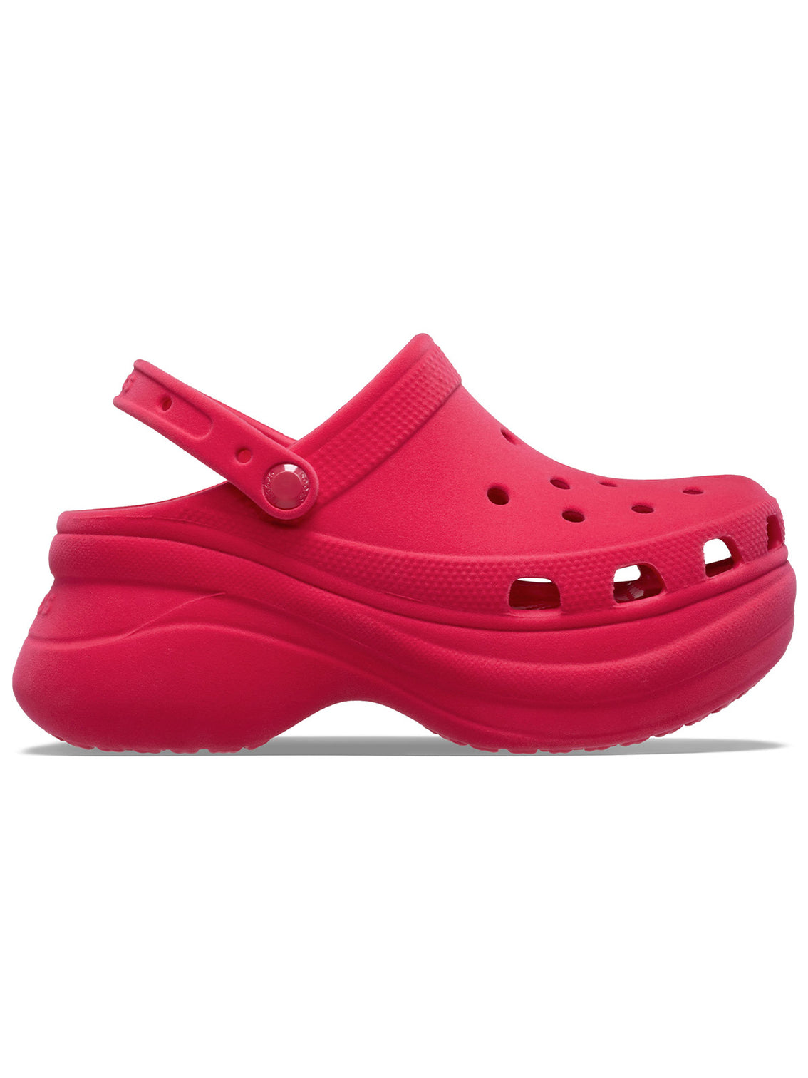 Zueco Plataforma Mujer Bae Clog Velvet Crocs