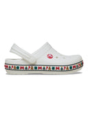 Zueco Unisex Crocband Clog Navidad Blanco Crocs