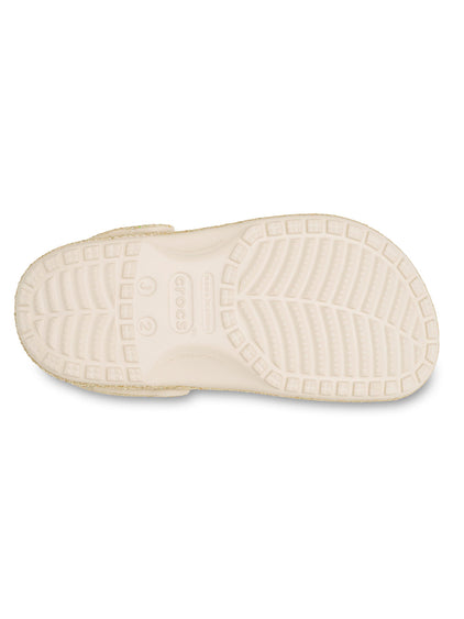 Zueco Niños Grandes Classic Clog Glitter Dorado Crocs