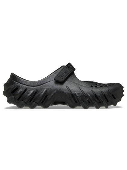 Zueco Mujer Echo Clog Mary Jane Negro Crocs