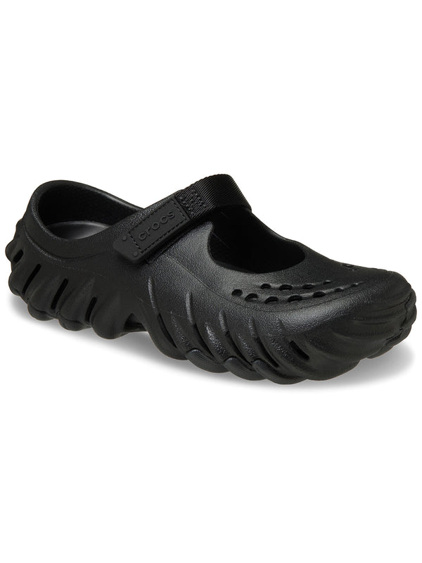 Zueco Mujer Echo Clog Mary Jane Negro Crocs