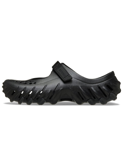 Zueco Mujer Echo Clog Mary Jane Negro Crocs