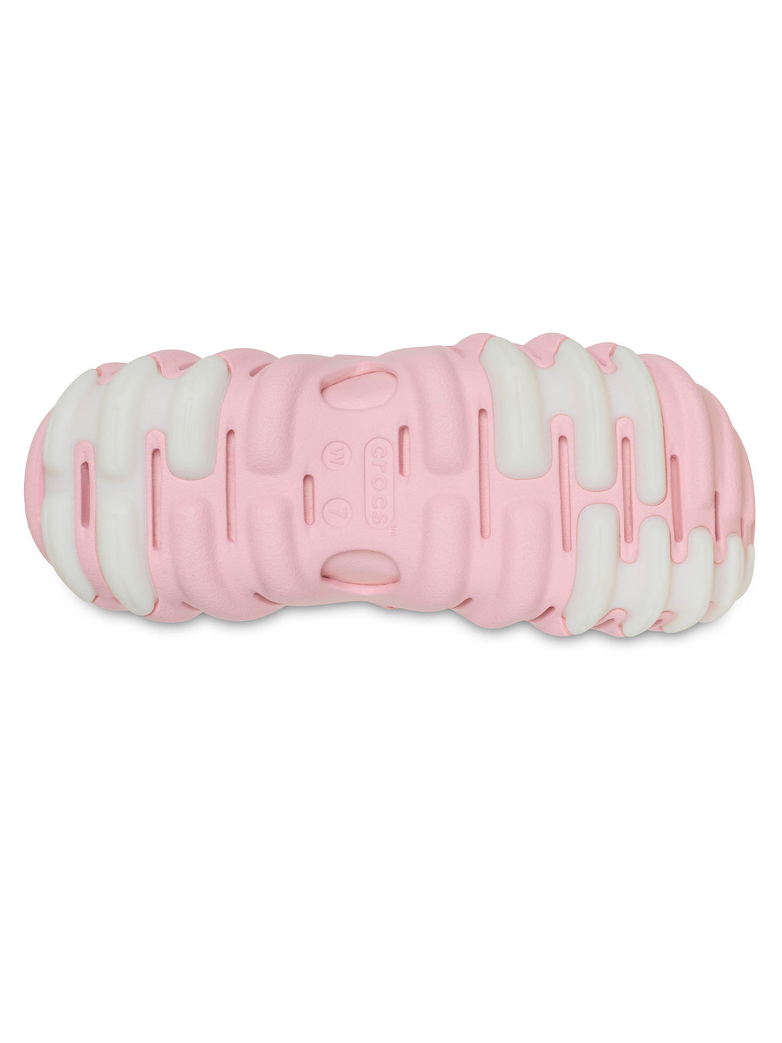 Zueco Mujer Echo Clog Mary Jane Rosado Crocs