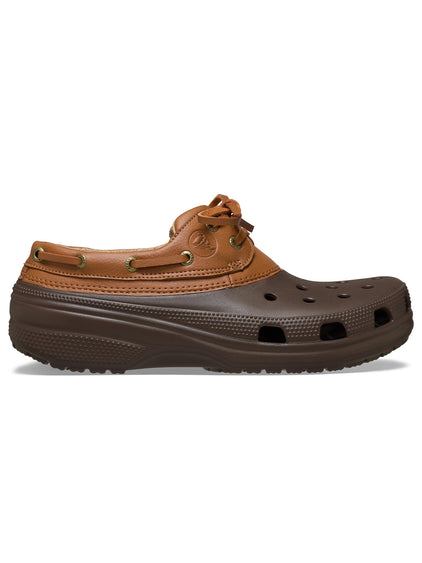 Zapato Unisex Classic Boat Shoe Café Crocs