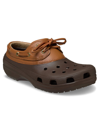 Zapato Unisex Classic Boat Shoe Café Crocs