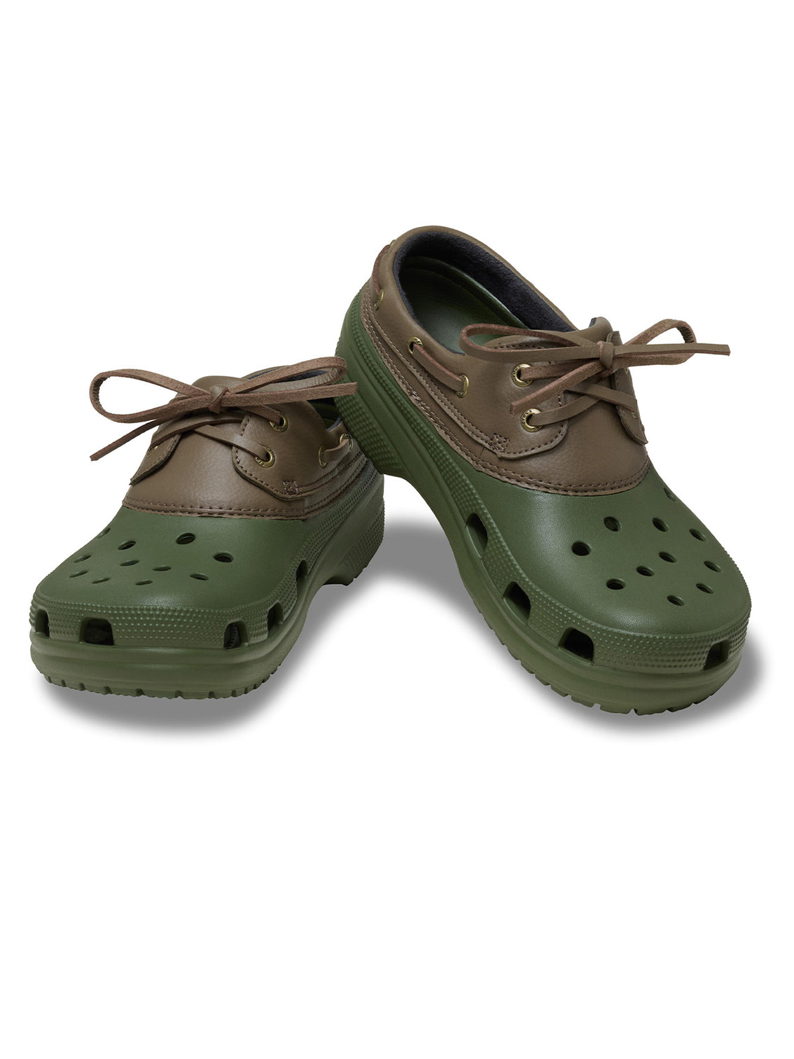Zapato Unisex Classic Boat Shoe Verde Crocs