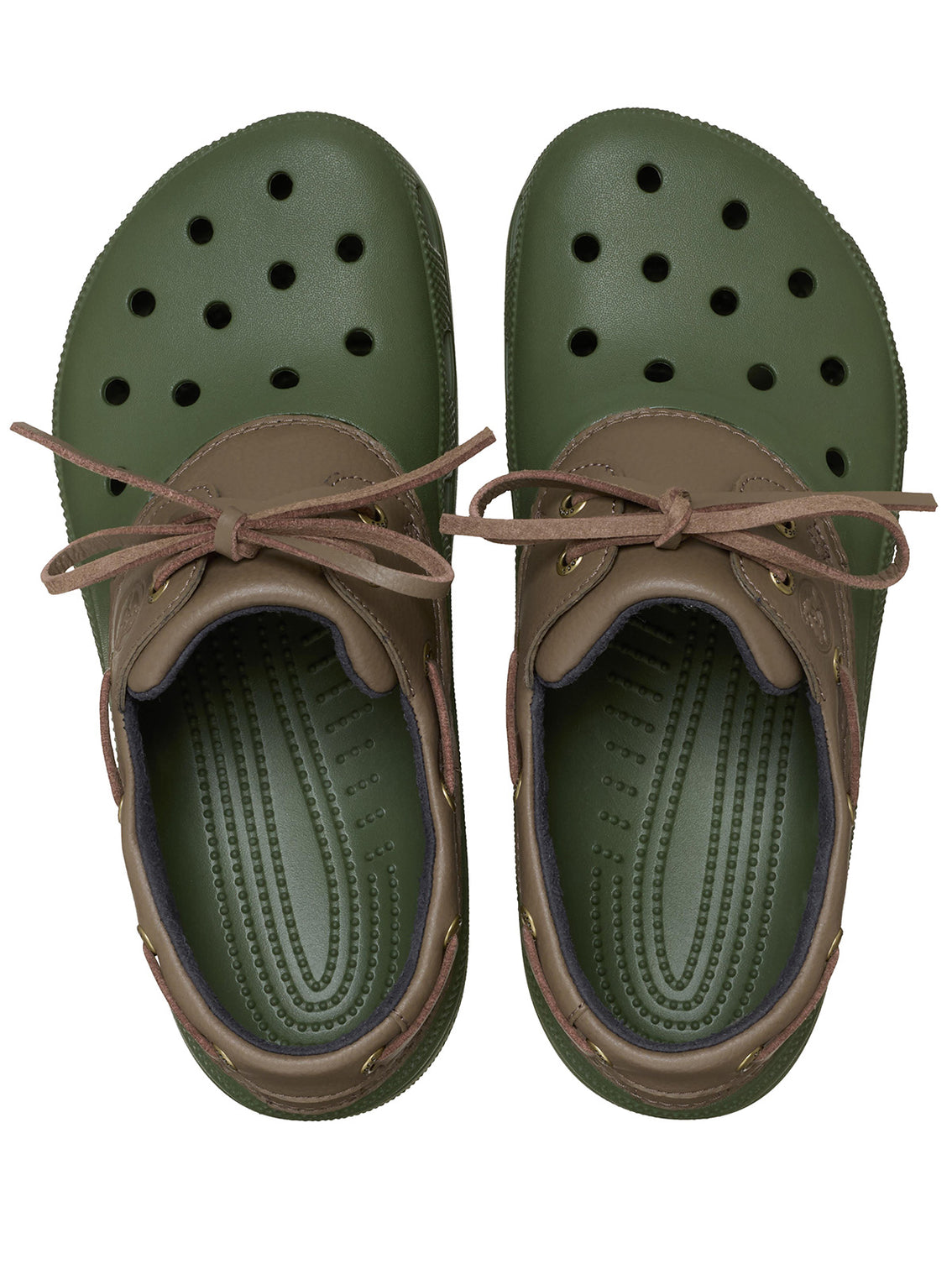 Zapato Unisex Classic Boat Shoe Verde Crocs