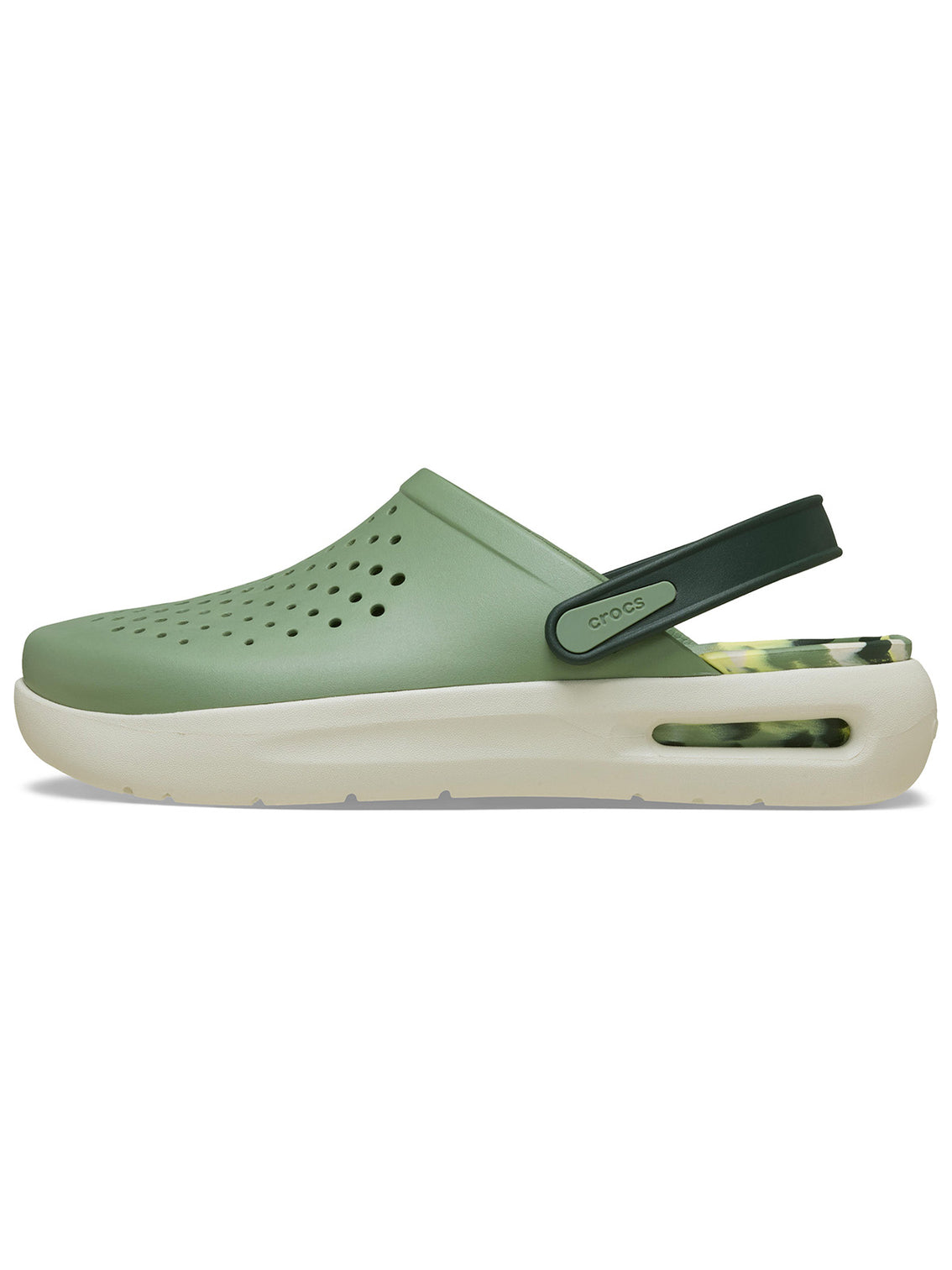 Zueco Unisex InMotion Clog Verde Crocs