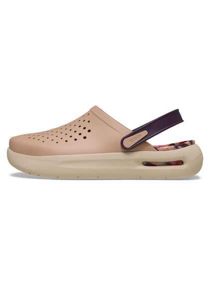 Zueco Unisex InMotion Clog Marbled Rosa Crocs