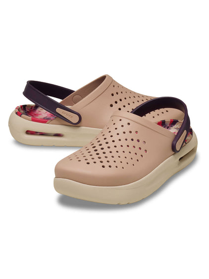 Zueco Unisex InMotion Clog Marbled Rosa Crocs