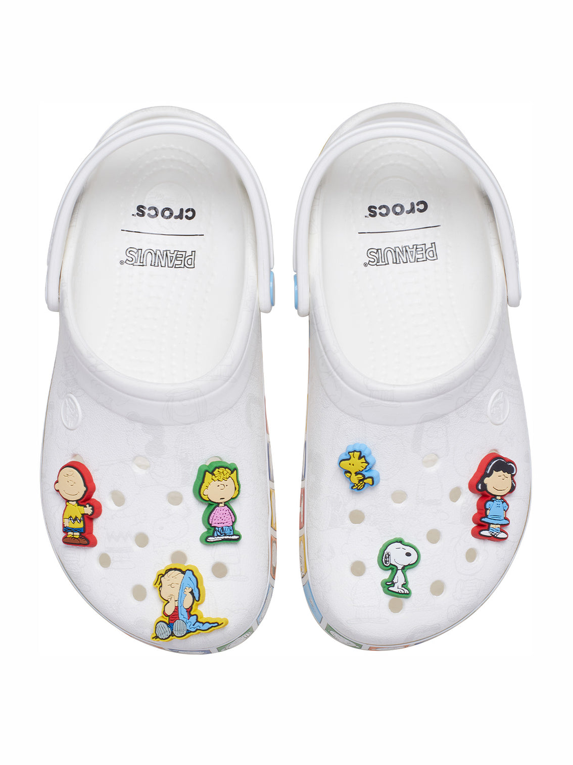 Zueco Unisex Peanuts Crocband Blanco Crocs