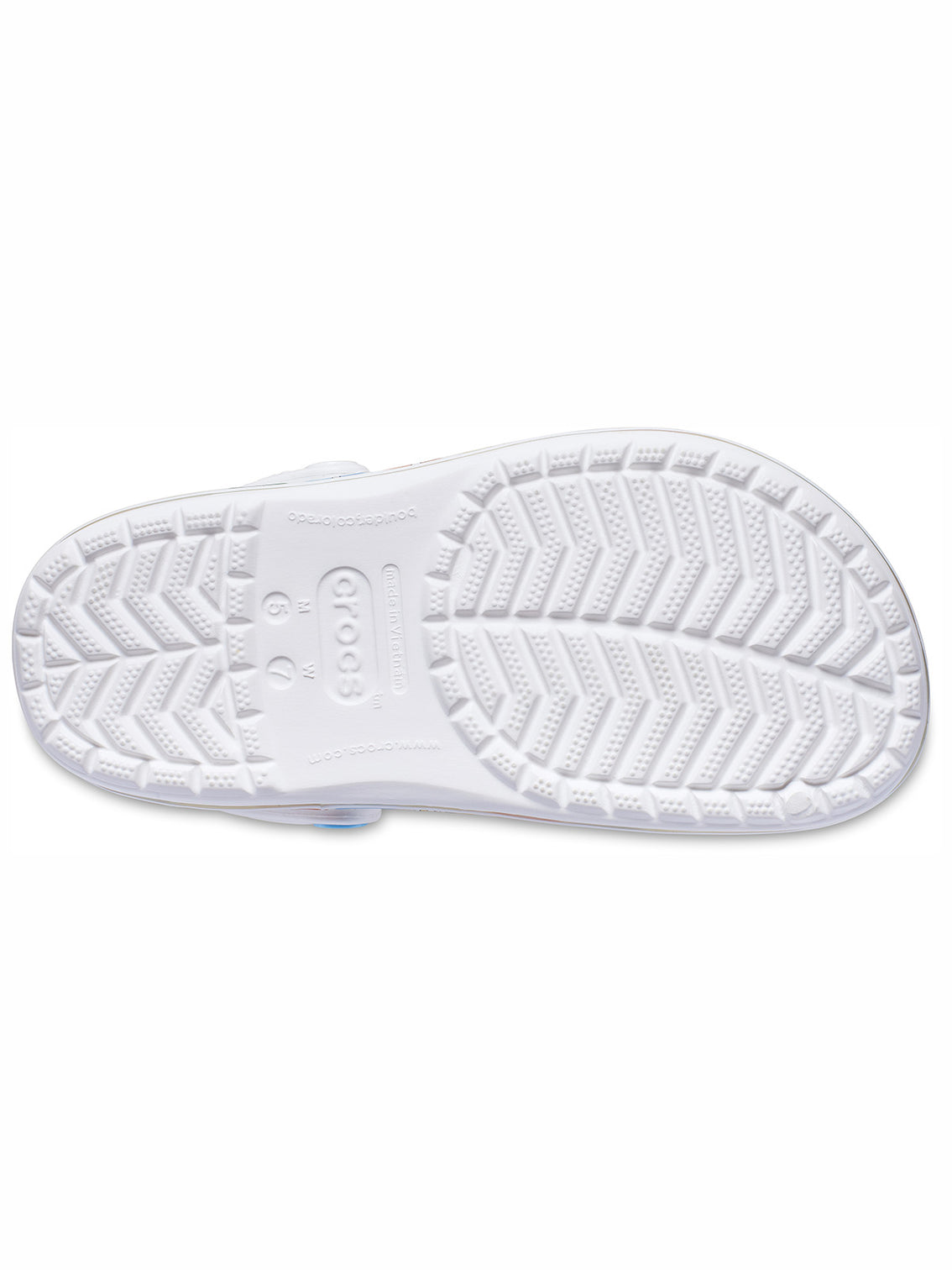 Zueco Unisex Peanuts Crocband Blanco Crocs