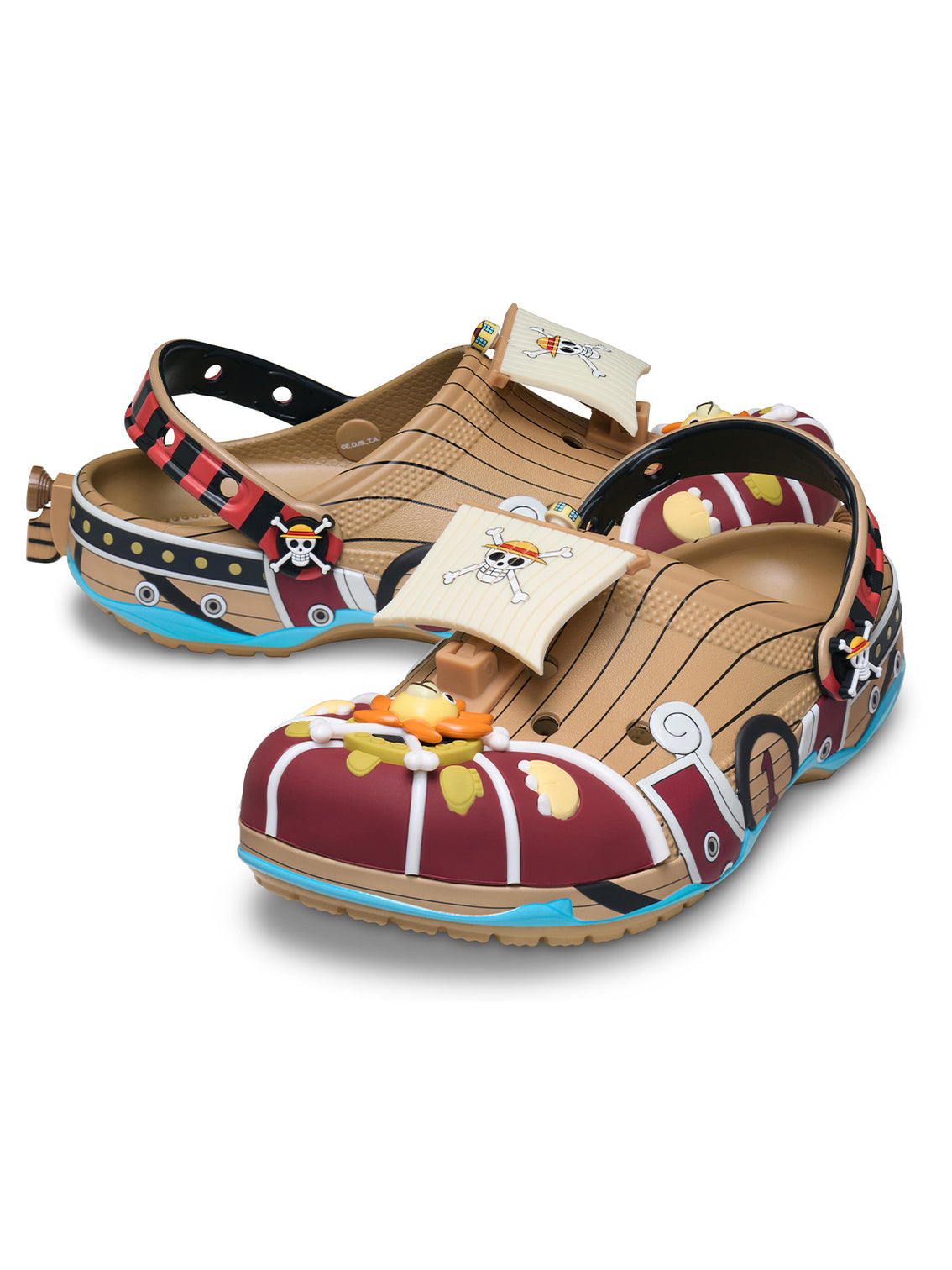 Zueco Unisex One Piece Thousand Sunny Multicolor Crocs