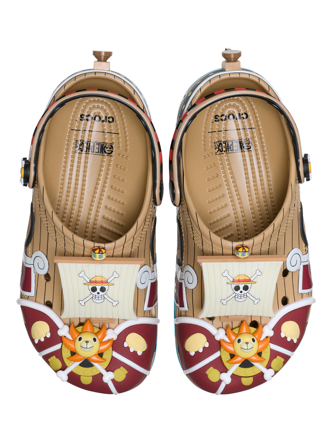 Zueco Unisex One Piece Thousand Sunny Multicolor Crocs
